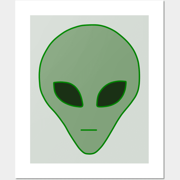 alien Wall Art by amenij